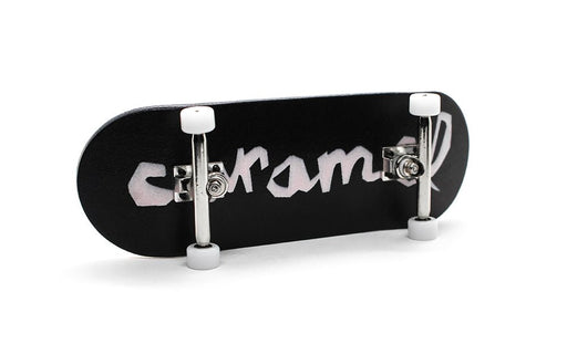 Black cheap complete fingerboard 34mm - Caramel Fingerboards - Fingerboard store