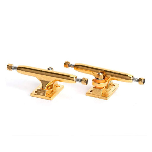 Blackriver trucks wide 3.0 gold/gold 32mm - Caramel Fingerboards - Fingerboard store