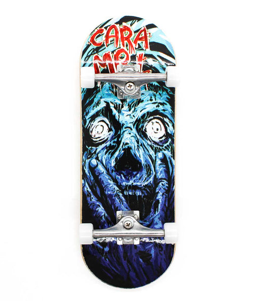 Blue monster complete fingerboard 34mm - Caramel Fingerboards - Fingerboard store