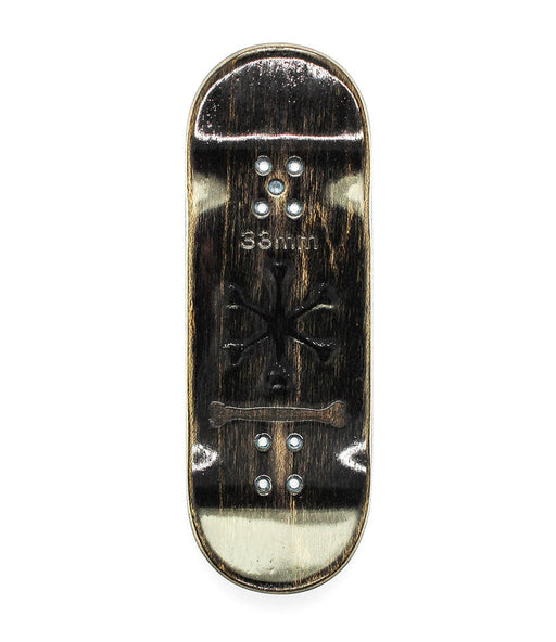 Bone black and blue fingerboard deck 33mm - Caramel Fingerboards - Fingerboard store