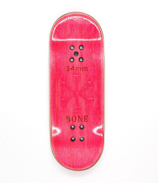 Bone blue split - ply fingerboard deck 34mm - Caramel Fingerboards - Fingerboard store