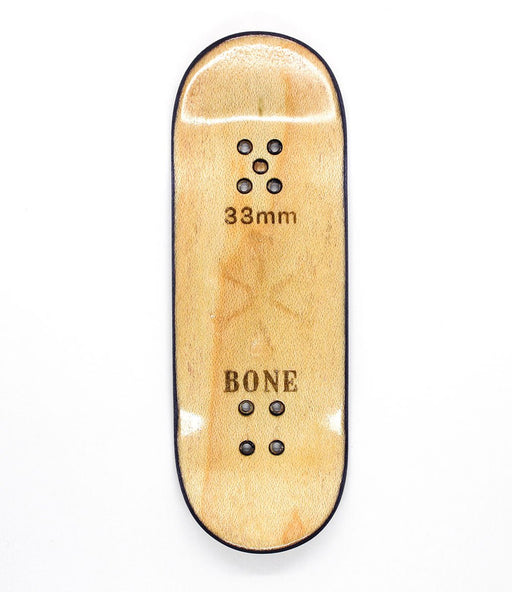 Bone purple split - ply fingerboard deck 33mm - Caramel Fingerboards - Fingerboard store