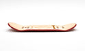 Bone red bone split - ply fingerboard deck 33mm - Caramel Fingerboards - Fingerboard store