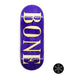 Bone wood bone split - ply fingerboard deck 34mm - Caramel Fingerboards - Fingerboard store