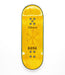 Bone yellow logo fingerboard deck 33mm - Caramel Fingerboards - Fingerboard store