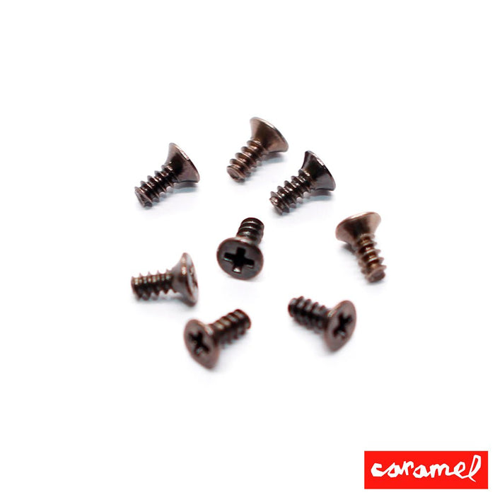 Caramel black baseplates screws - Caramel Fingerboards - Fingerboard store