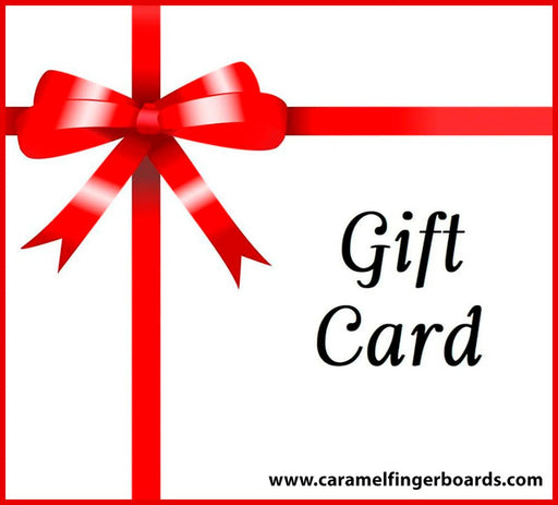 Caramel Gift Card - Caramel Fingerboards - Fingerboard store