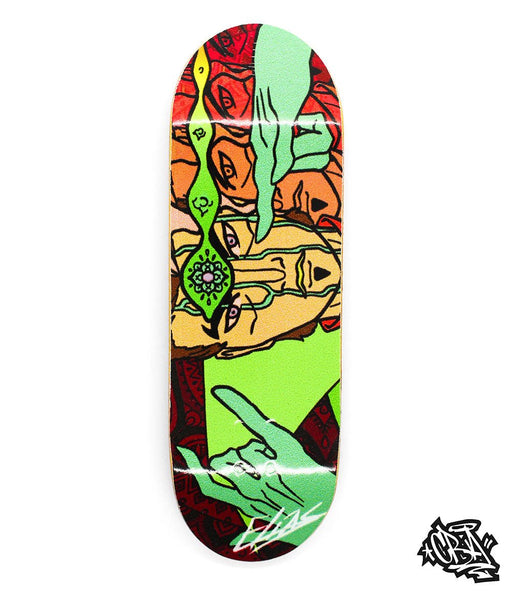 Cba x Caramel doctor strange deck 30mm - Caramel Fingerboards - Fingerboard store