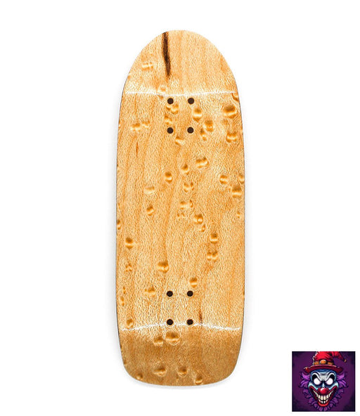 Clown retro wood fingerboard deck 34mm - Caramel Fingerboards - Fingerboard store