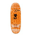 Clown wood grain fingerboard deck 33mm - Caramel Fingerboards - Fingerboard store