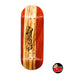 Code dark brick fingerboard split - ply deck 33mm - Caramel Fingerboards - Fingerboard store