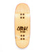 Code grain red/black fingerboard split - ply deck 34mm - Caramel Fingerboards - Fingerboard store