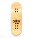 Code green/brown lines fingerboard split - ply deck 34mm - Caramel Fingerboards - Fingerboard store