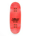 Code light and dark brown fingerboard split - ply deck 34.5mm - Caramel Fingerboards - Fingerboard store