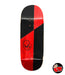 Code red and black fingerboard split - ply deck 34mm - Caramel Fingerboards - Fingerboard store