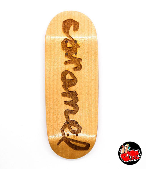 Code x Caramel logo fingerboard deck 32.5mm - Caramel Fingerboards - Fingerboard store