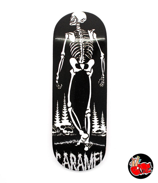 Code x Caramel walking fingerboard deck 32mm - Caramel Fingerboards - Fingerboard store