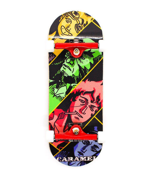 Cowboy Bebop complete fingerboard 34mm - Caramel Fingerboards - Fingerboard store