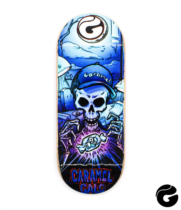 Galo x Caramel blue wheel rush deck 36mm