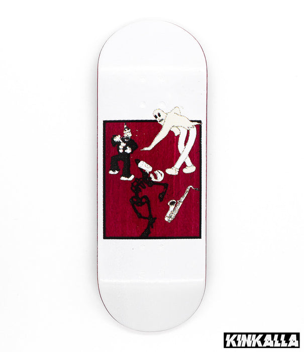 Kinkalla pink ghost classic trashed deck 34 x 96 mm