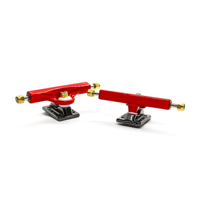 Fan Team red fingerboard trucks 34mm - Caramel Fingerboards - Fingerboard store