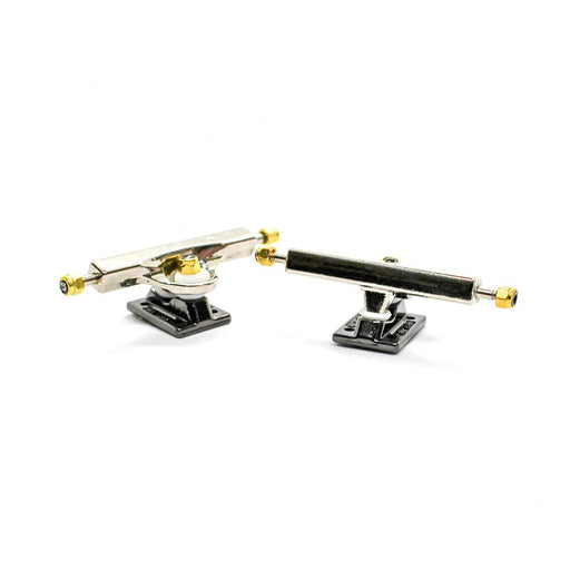 Fan Team silver fingerboard trucks 34mm - Caramel Fingerboards - Fingerboard store