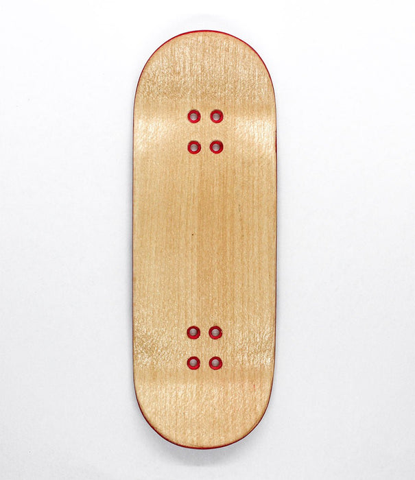 Finga fingerboard pizza white 34.5mm - Caramel Fingerboards - Fingerboard store