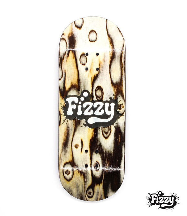 Fizzy wood grains fingerboard deck 35mm - Caramel Fingerboards - Fingerboard store