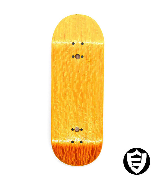 FlatFace G16 yellow deck 32mm - Caramel Fingerboards - Fingerboard store