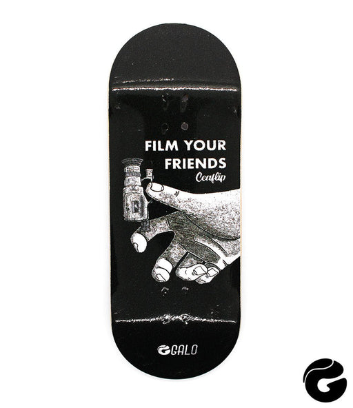 Galo film your friends fingerboard deck - Caramel Fingerboards - Fingerboard store