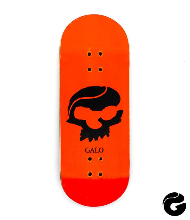 Galo fluorescent orange Zero deck - Caramel Fingerboards - Fingerboard store