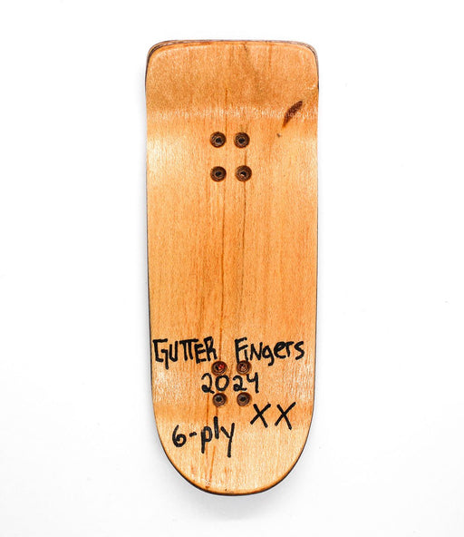 Gutter frog fingerboard deck 38mm - Caramel Fingerboards - Fingerboard store