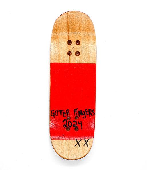 Gutter xx fingerboard deck 31mm - Caramel Fingerboards - Fingerboard store