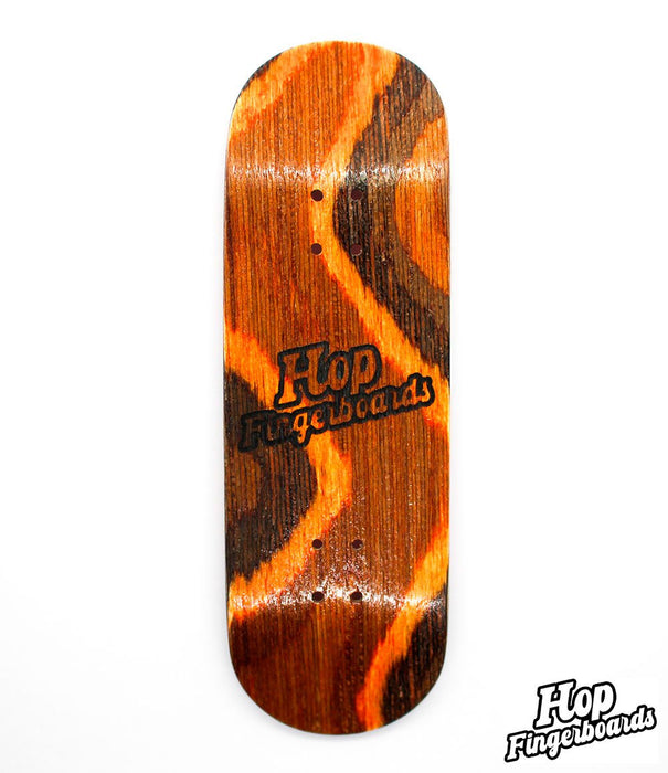 Hop Fingerboards orange deck 31.5mm - Caramel Fingerboards - Fingerboard store