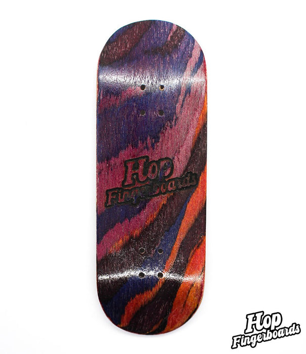 Hop Fingerboards sunrise deck 33mm - Caramel Fingerboards - Fingerboard store