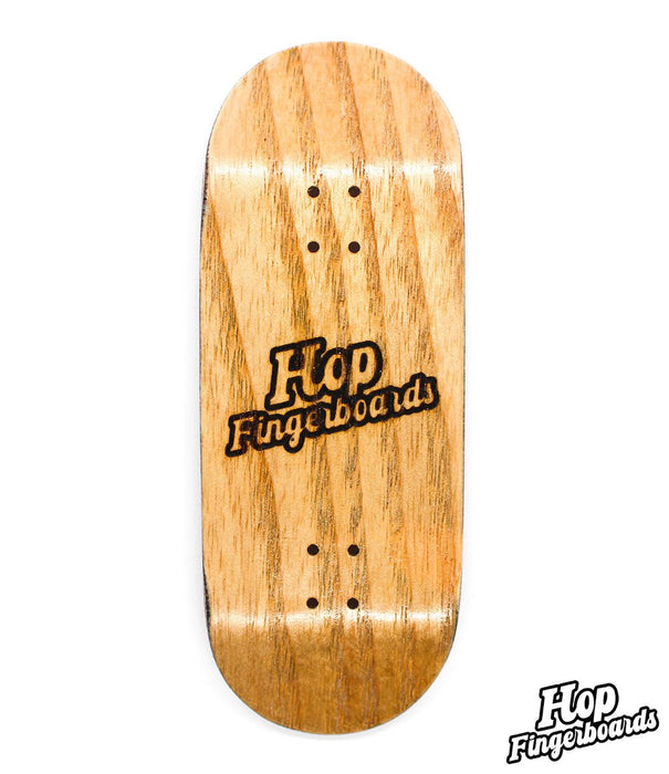 Hop fingerboards wood deck 36mm - Caramel Fingerboards - Fingerboard store