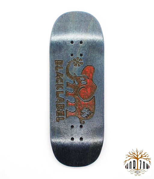 Horizon x Caramel blue black label deck 32.5mm - Caramel Fingerboards - Fingerboard store