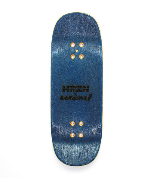 Horizon x Caramel blue black label deck 32.5mm - Caramel Fingerboards - Fingerboard store