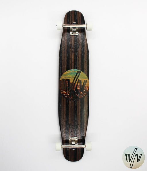 Horses in the field complete longboard 29mm - Caramel Fingerboards - Fingerboard store