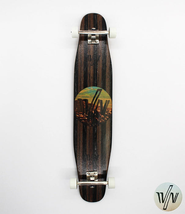 Horses in the field complete longboard 29mm - Caramel Fingerboards - Fingerboard store