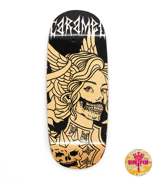 Kinkpin x Caramel pretty fingerboard deck 34mm - Caramel Fingerboards - Fingerboard store