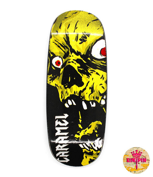 Kinkpin x Caramel screem fingerboard deck 34mm - Caramel Fingerboards - Fingerboard store