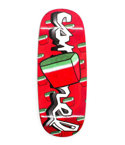 Kinkpin x Caramel watermelon fingerboard deck 34mm - Caramel Fingerboards - Fingerboard store