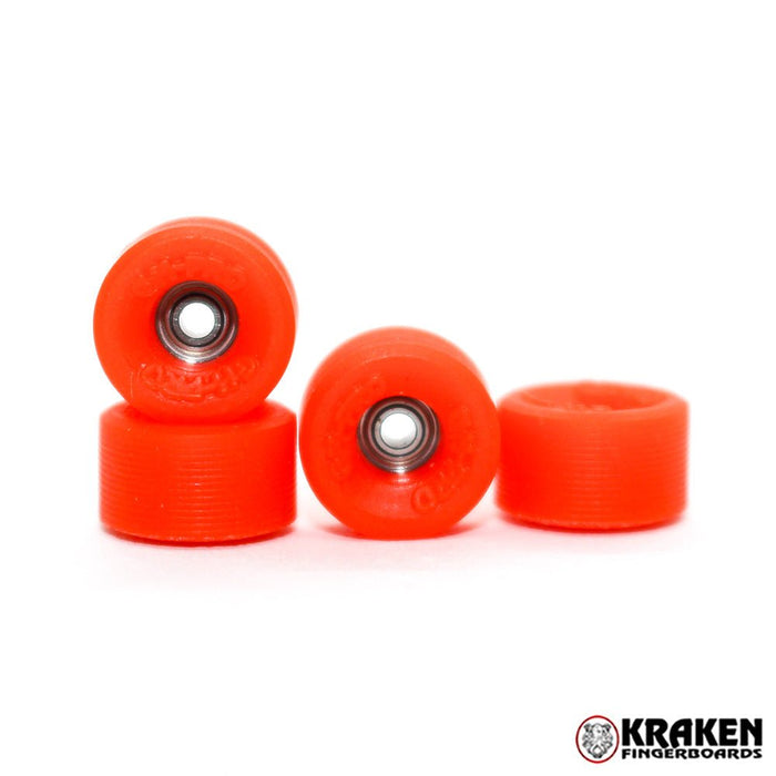 Kraken orange GH - PRO bowl wheels 8.5mm - Caramel Fingerboards - Fingerboard store