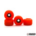 Kraken orange GH - PRO conic wheels 8mm - Caramel Fingerboards - Fingerboard store