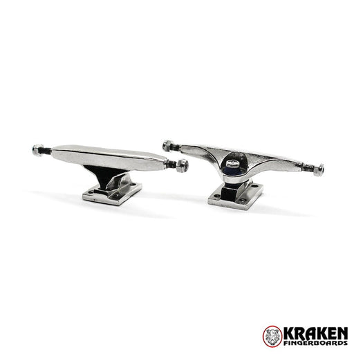 Kraken silver fingerboard trucks - Caramel Fingerboards - Fingerboard store