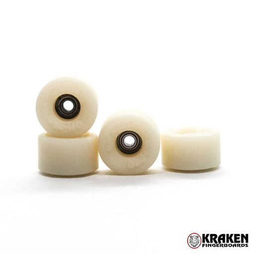 Kraken white GH - PRO bowl wheels 8.5mm - Caramel Fingerboards - Fingerboard store