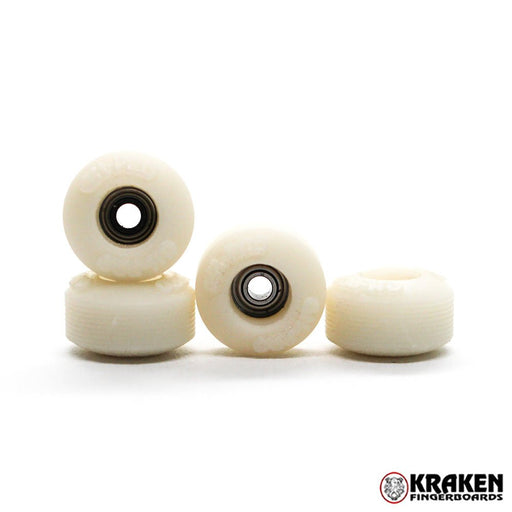 Kraken white GH - PRO street wheels 8mm - Caramel Fingerboards - Fingerboard store