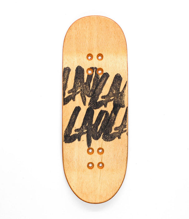 Lao fingerboard deck 34mm - Caramel Fingerboards - Fingerboard store