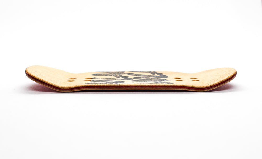 Lao pink fingerboard deck - Caramel Fingerboards - Fingerboard store